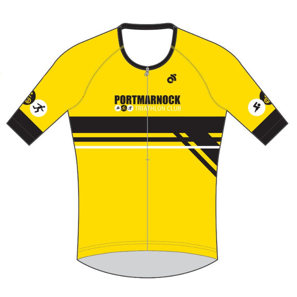 Portmarnock Tri Performance Aero Speed Top - yellow