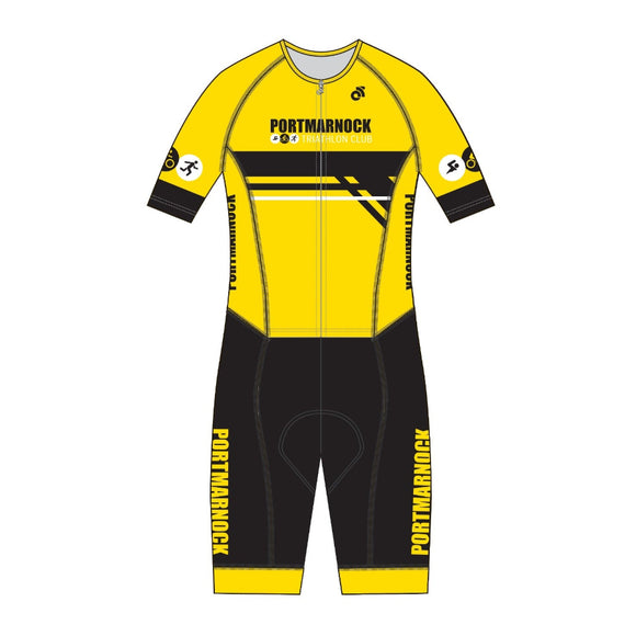 Portmarnock Tri Performance Aero Tri suit - Yellow
