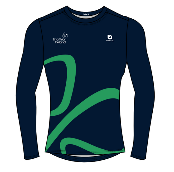 25TIE Austral  LS Performance Tee Navy