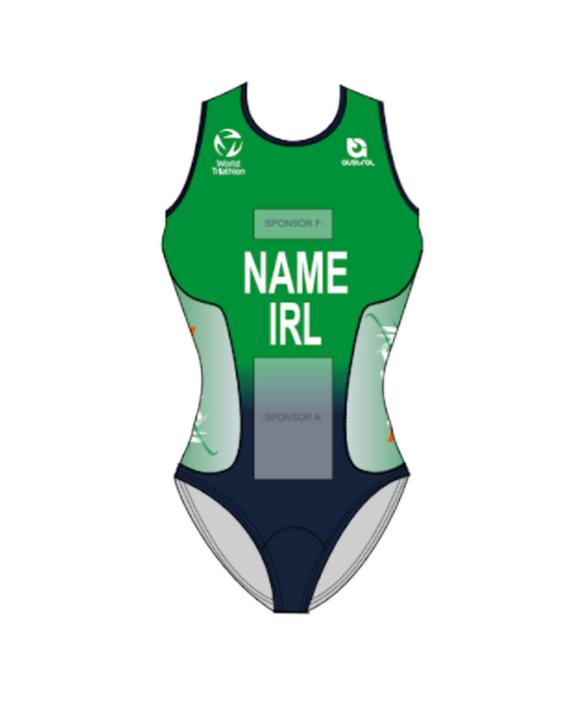 25TIE Austral Elite Rear Zip Tri Swim Suit (Sponsors)