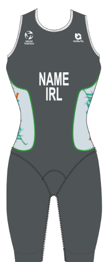 25TIEDEV Austral Elite Rear Zip Racerback Tri Suit Personlaized
