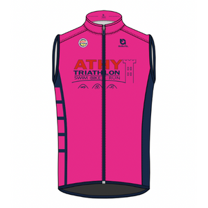 ATHY Austral Classico Cycling  Vest - Magenta