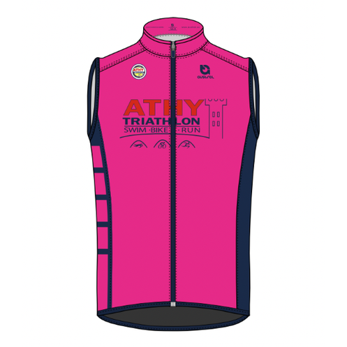 ATHY Austral Classico Cycling  Vest - Magenta