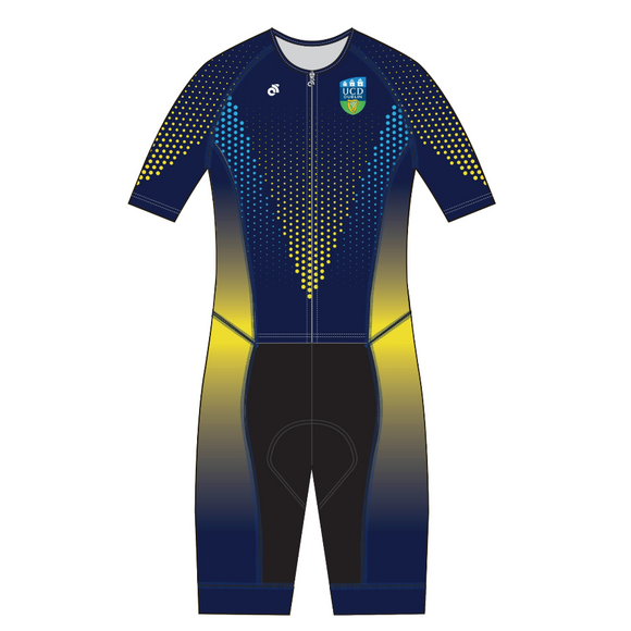 UCD PERFORMANCE Aero Short Sleeve Tri Suit