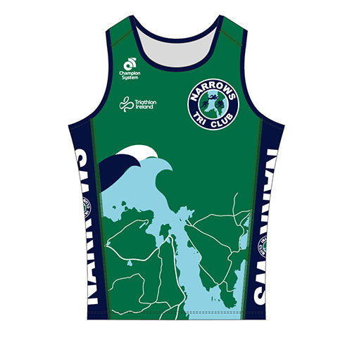 Narrows Performance Lite Run Singlet Triathlon Ireland Store