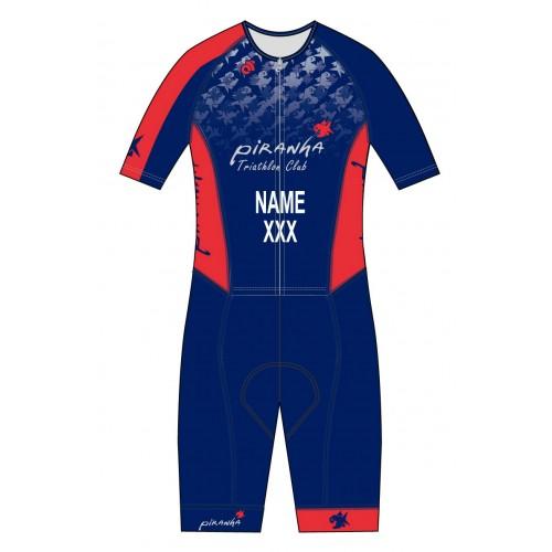 Piranha Performance Aero Tri Suit (Name & Country)